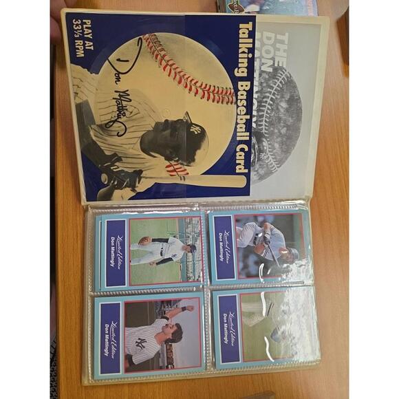 1988 CMC Don Mattingly Limited Edition 20 Card Set w/ Binder, Record & Pamphlet - Picture 10 of 10